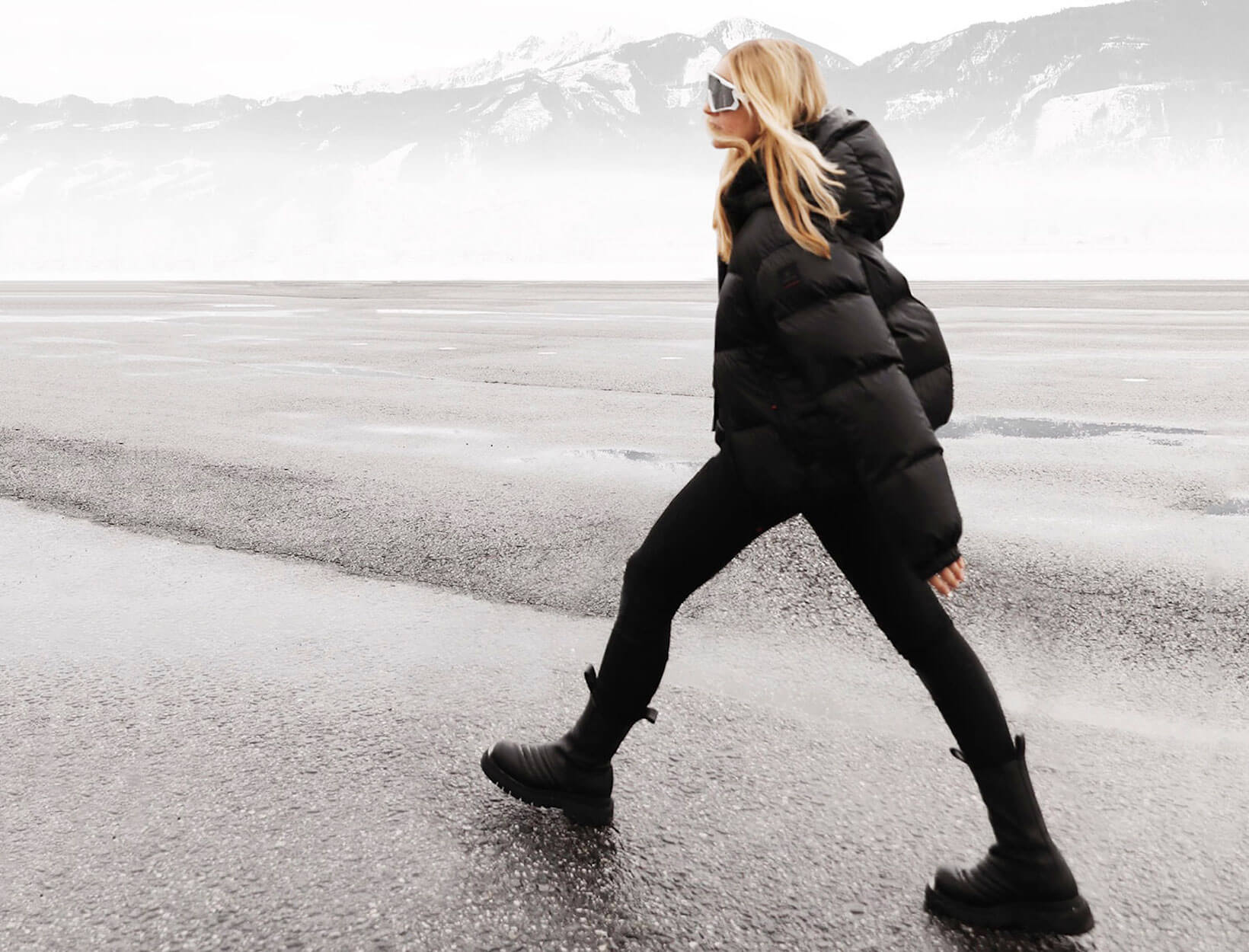 woman walking