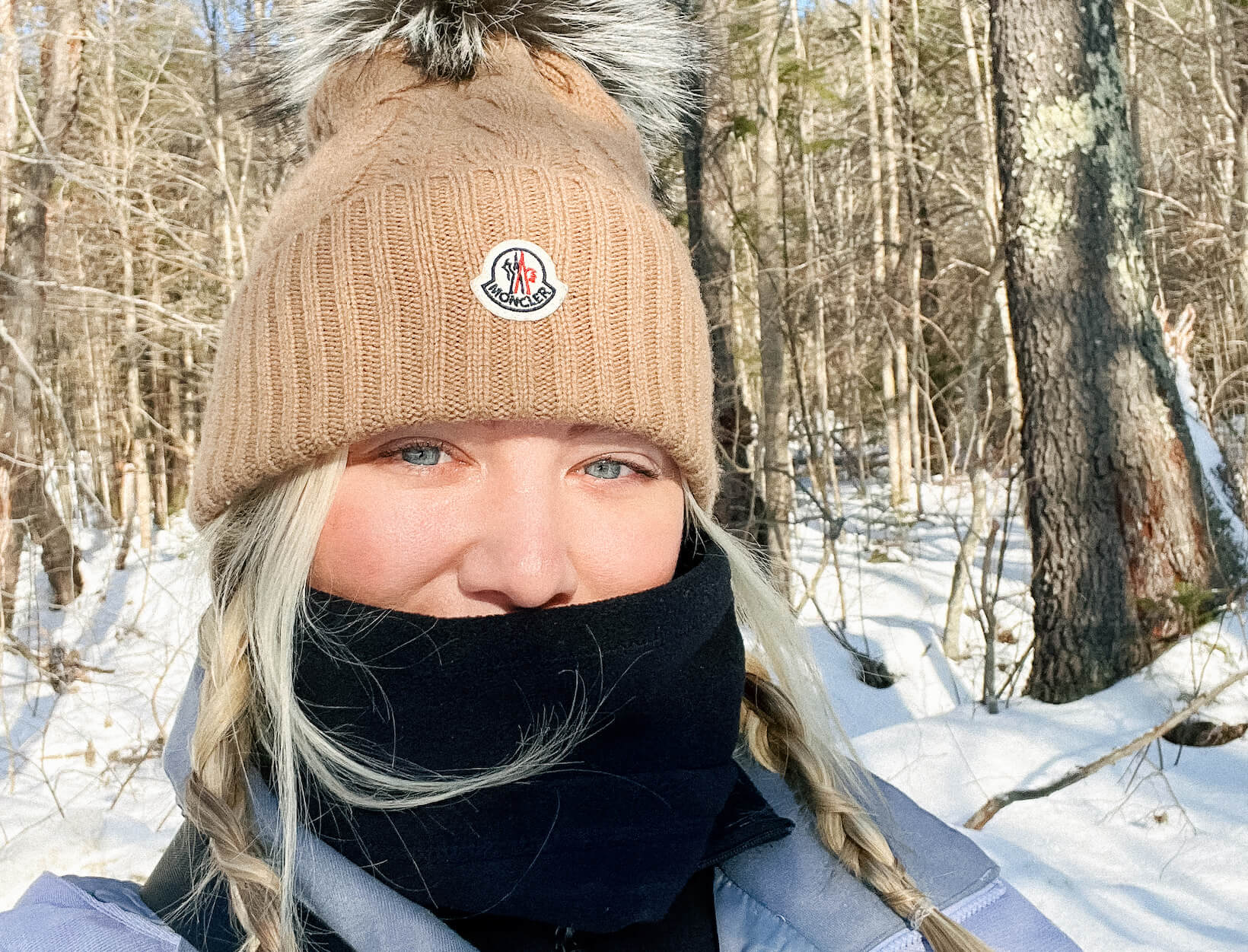 Snow Day Style Essentials: Shearling Jacket + plaid scarf — Sarah