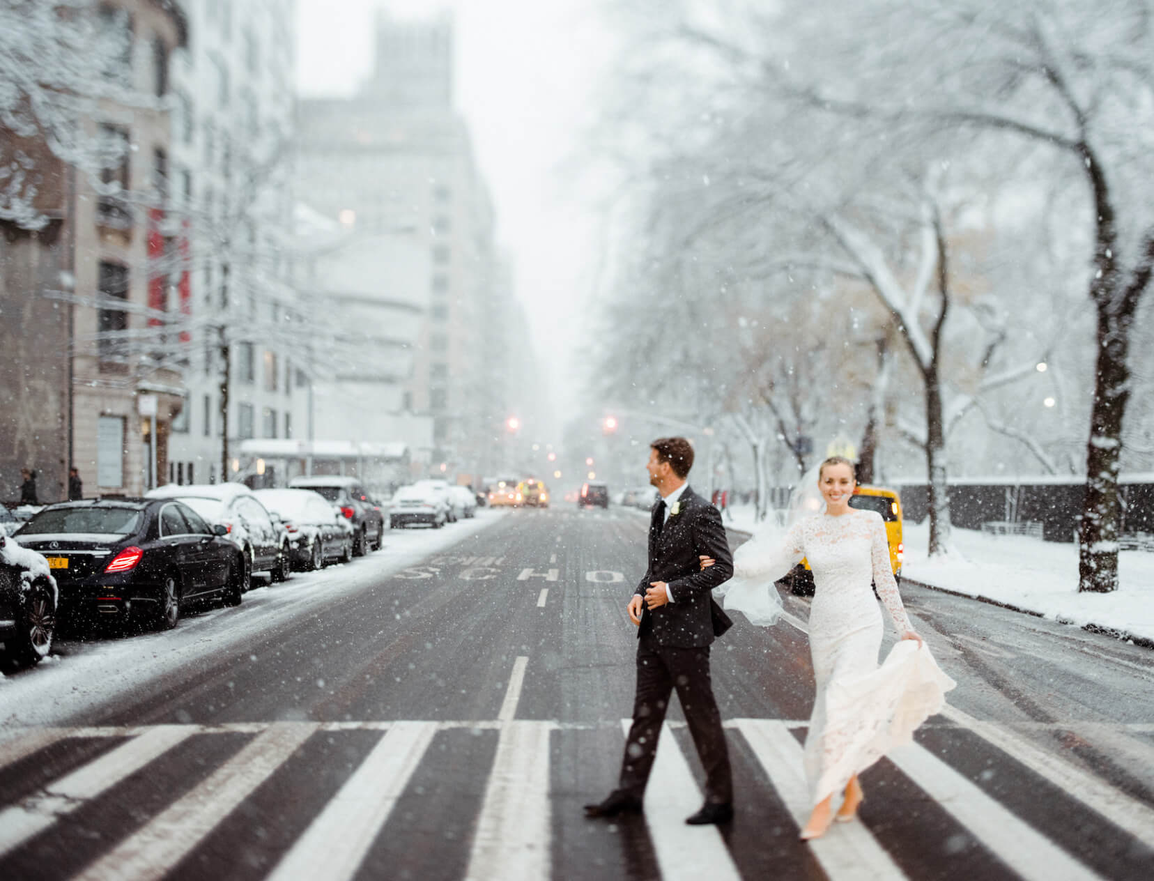 3 Wedding Looks for the Winter Bride