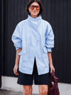 3 Fall Outfits for a Long Shorts Season 