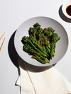 Broccolini with Ginger, Garlic, and Tamari