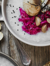 Pickled Congee with Tea Eggs