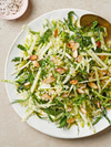 Kale Cabbage Slaw with Almonds and Dill
