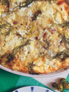 Red Potato and Leek Frittata with Goat Cheese and Dill