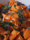 Roasted Butternut Squash with Chili and Maple