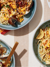Clam and Corn Pasta