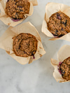 Quinoa and Blueberry Muffins