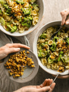 Lemony Orecchiette with Sesame Pangrattato