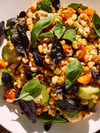 Roasted Corn and Smoked Blue Cheese Salad