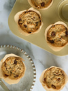 Banana-Tahini Muffins