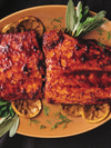 Harissa and Brown Sugar Glazed Salmon