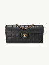 Chanel Black East-West Chocolate Bar Bag