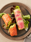goop kitchen curry chicken salad spring rolls