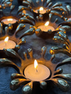 Bigger Splash Bronze Candle Votive