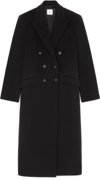Exaggerated Double-Breasted Overcoat