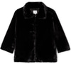 Faux-Fur High-Collar Jacket