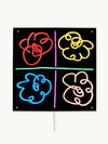 Yellowpop Mickalene Thomas Flowers Neon Sign