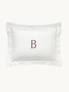 Monogrammed Boudoir Pillow