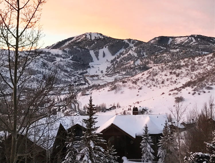 Pops of Pink (Snow Day in Park City), The Sweetest Thing
