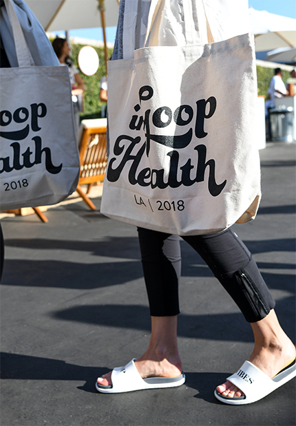 In goop Health tote bags