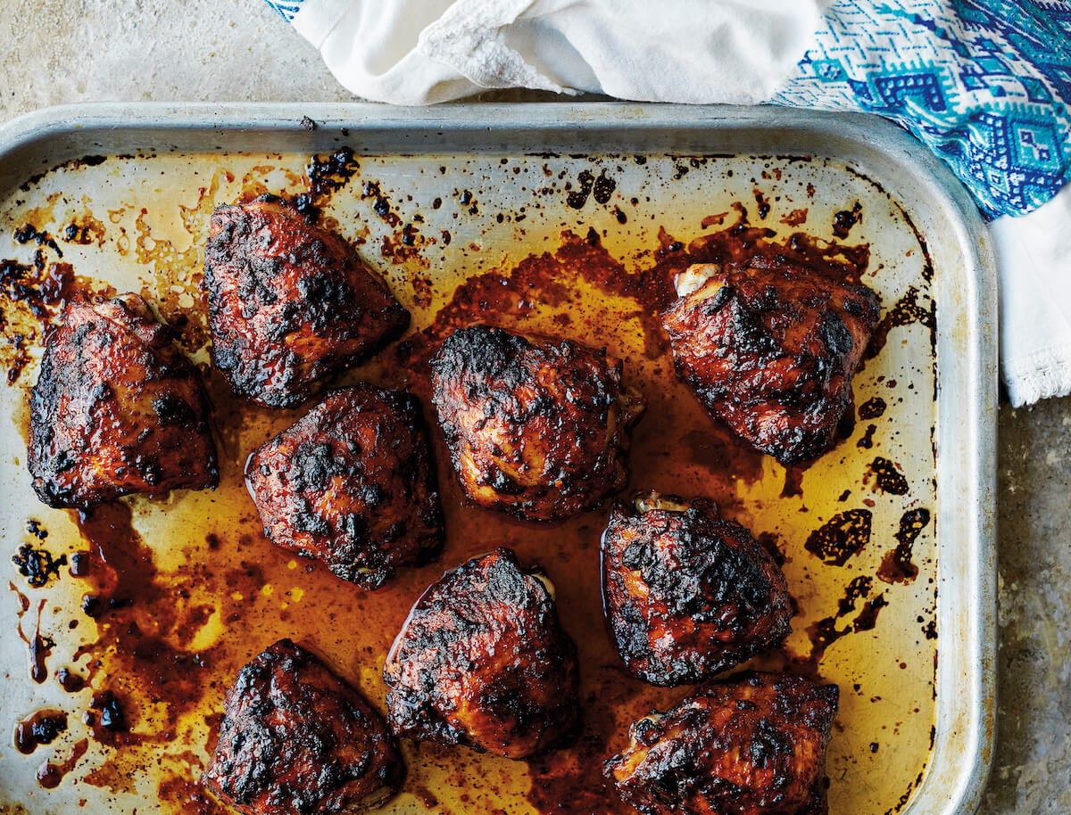 Pomegranate & Sumac Chicken Recipe goop