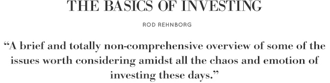 The Basics of Investing