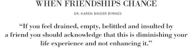 When Friendships Change