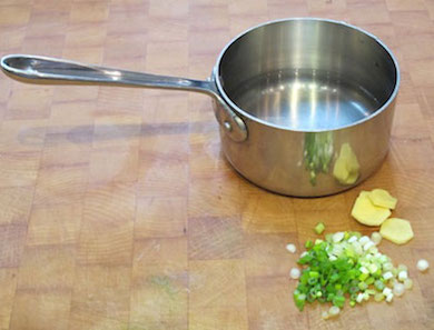 Ginger & Scallion Soup