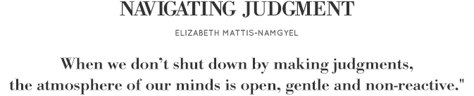 Navigating Judgment