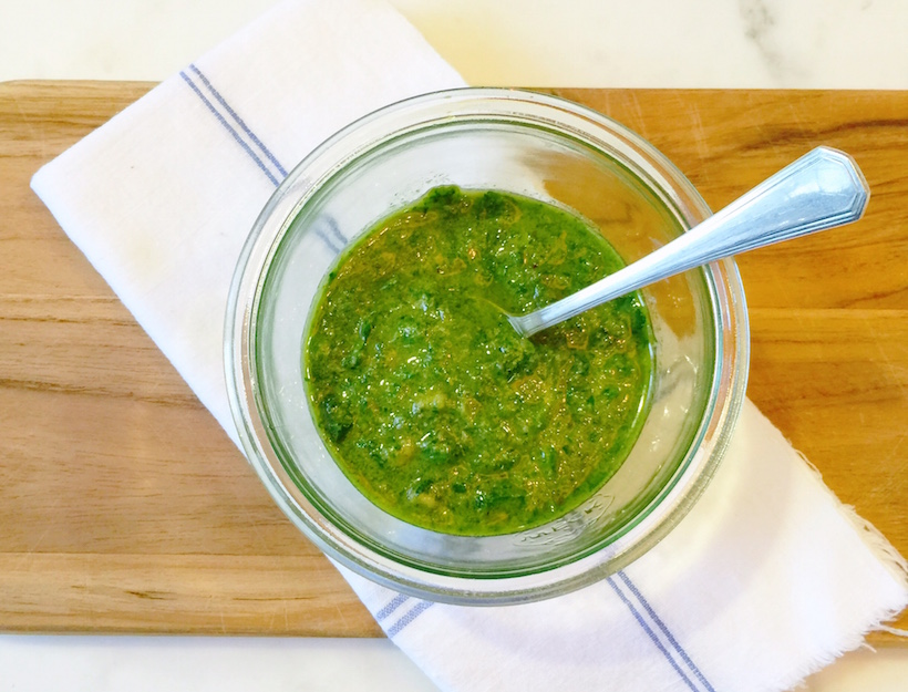 Basil Parsley Pesto