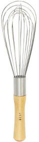 Sur La Table Professional Wood-Handled Balloon Whisk