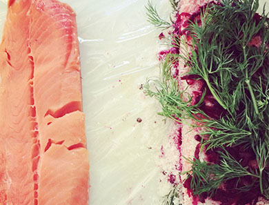 Beet Cured Gravlax Recipe Goop