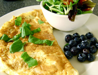 Easy, Cheesy Omelette
