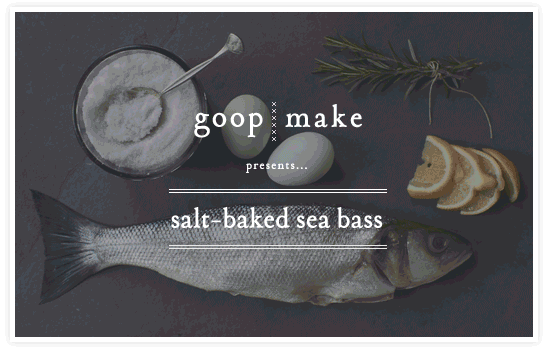 Salt-Baked Sea Bass