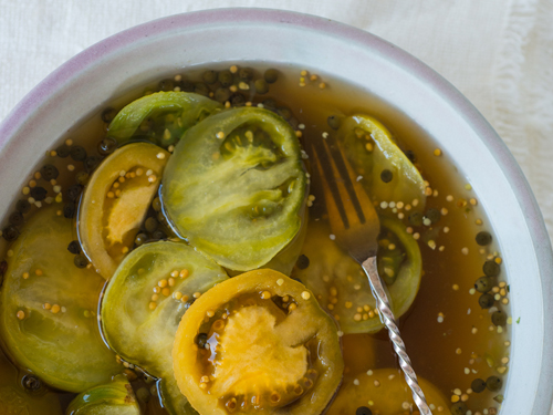 Pickled Green Tomatoes Recipe