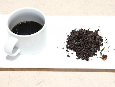 Black Sesame and Goji Berry Tea