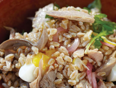 Farro Salad with Preserved Tuna