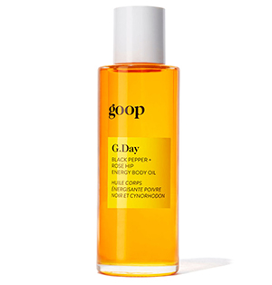 G.Day Black Pepper + Rosehip Energy Body Oil