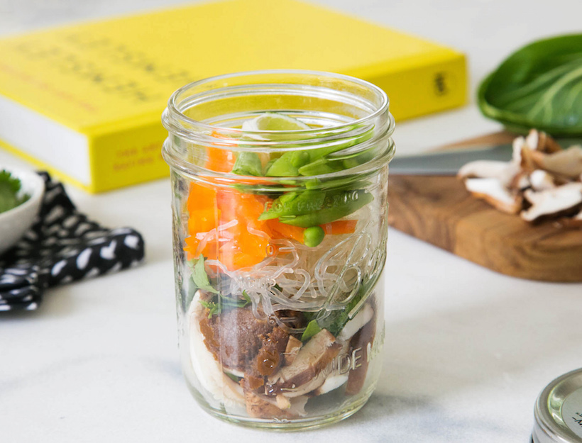 Miso & Tofu Noodle Soup in a Jar Recipe