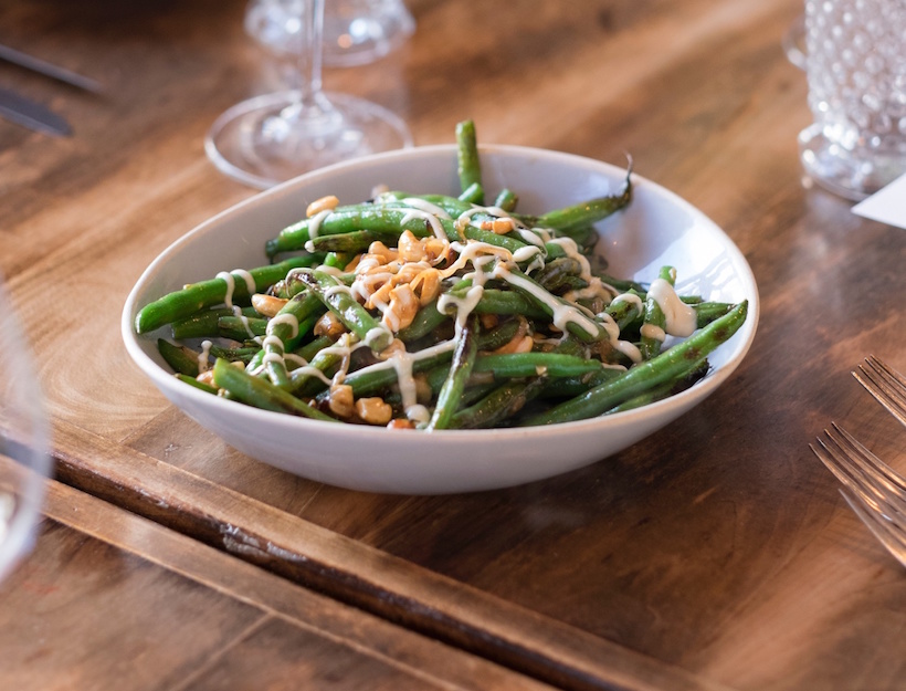 Green Beans with Girl & the Goat Sauté
