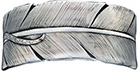 Feather Bracelet, Montana Silversmiths