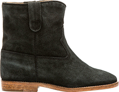 Isabel Marant Black Suede Crisi Boots, Ssense