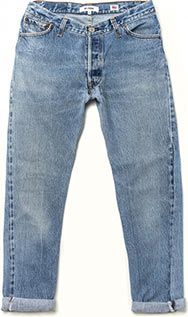 Re/Done Relaxed Straight Jean
