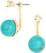 Bauble Bar turquoise suspension drop earrings