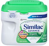 Similac Advance Organic Complete Nutrition Powder