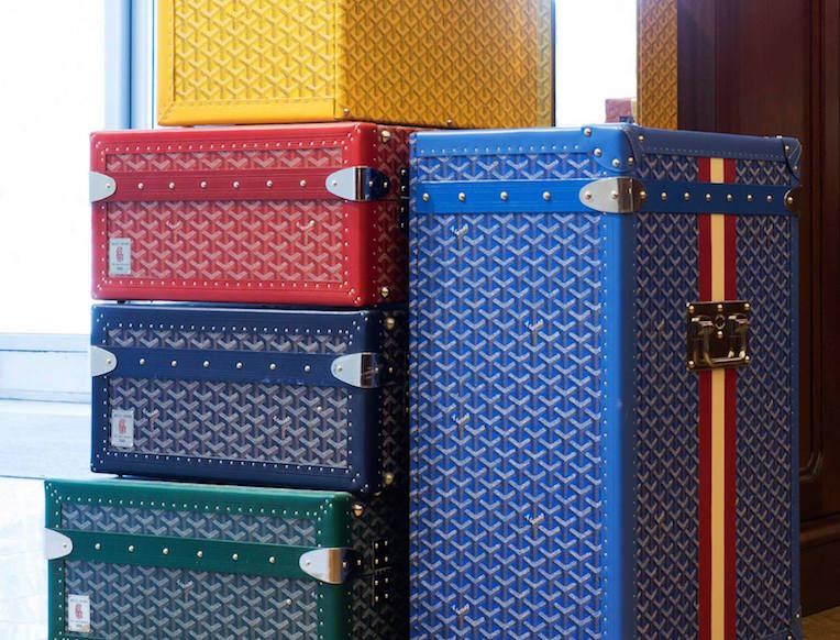 Exterior of Goyard luggage manufacturer, Rue St Honore, Paris, France Stock  Photo - Alamy