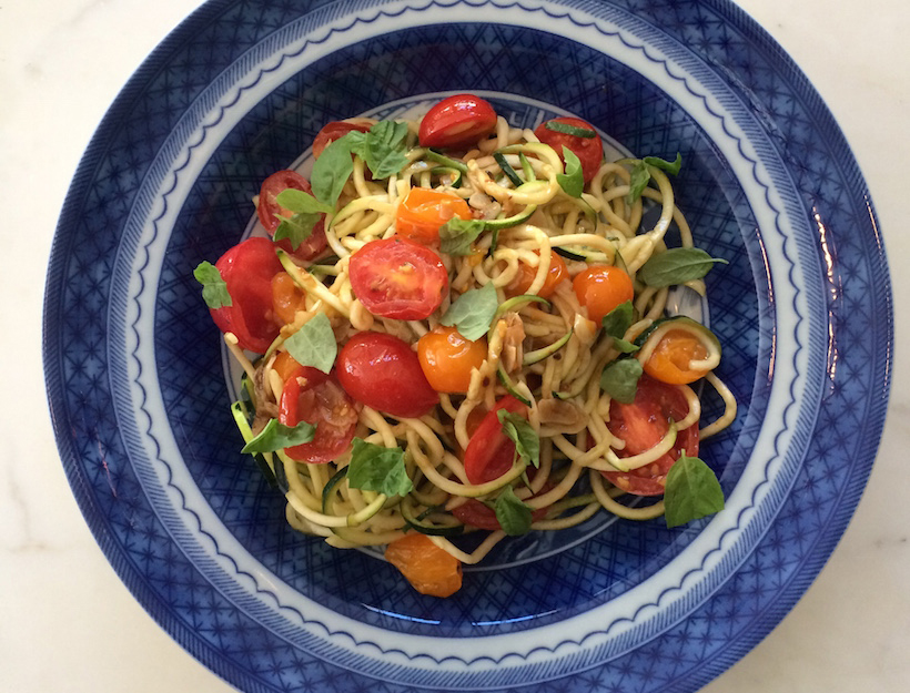 More Spiralizing Magic: Late Summer Zoodles