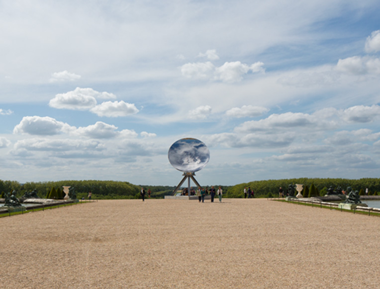 Anish Kapoor at the Palace of Versailles