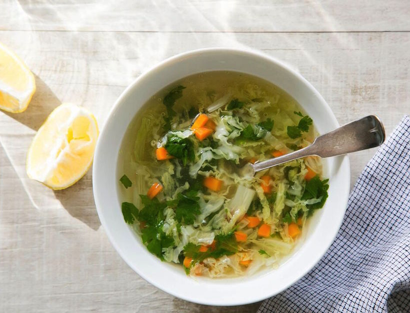 Lemon Coriander Soup