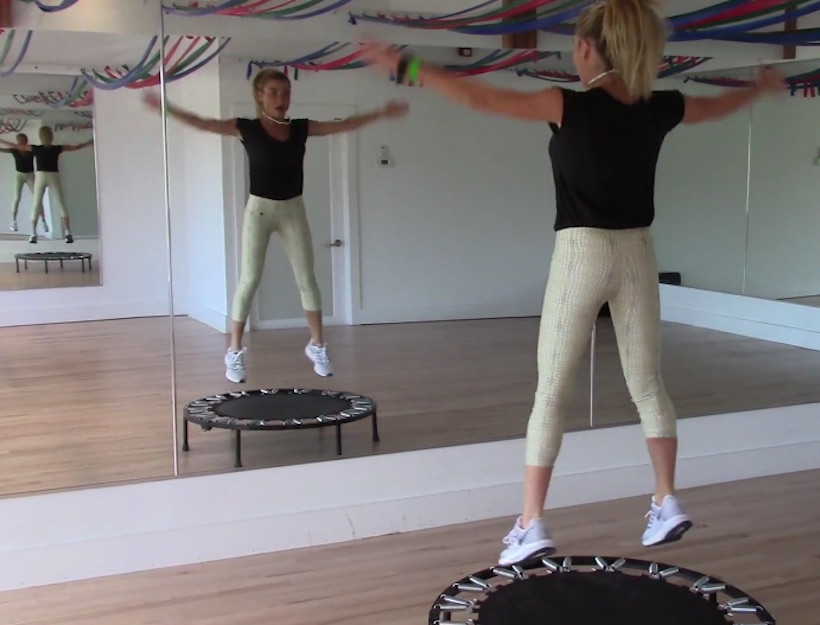 Rebounder Workout - A Trampoline Workout With Tracy Anderson